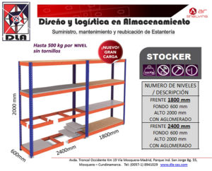 stocker diseño y logística dla